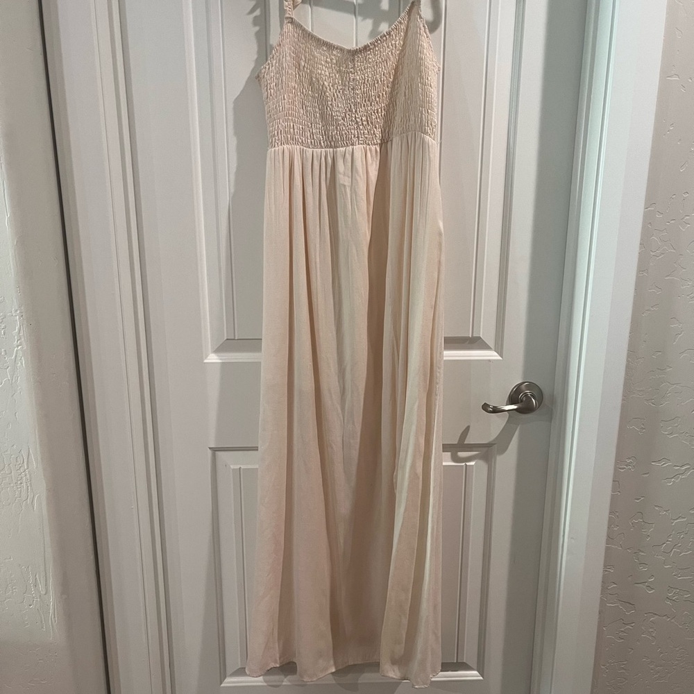Cream Maxi Dress